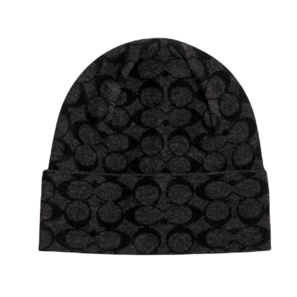 Coach Signature Knit Beanie
